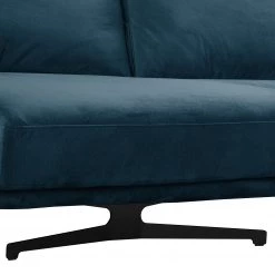 Fredriks Canapé d’angle Hendra II - Tissu - Velours Onoli: Bleu marine - Méridienne courte à gauche (vue de face) -Canapés Soldes Magasin 1000179349 190813 17590401181 DETAILS P000000001000179349