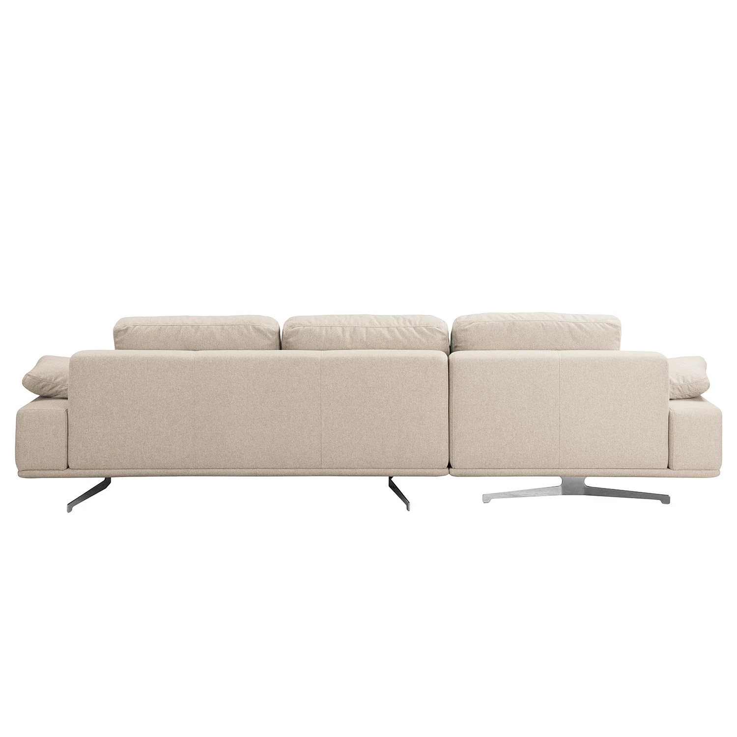 Fredriks Canapé d’angle Lurrip II - Tissu - Tissu Delea: Beige - Méridienne courte à gauche (vue de face) 6 Fredriks Canapé d’angle Lurrip II - Tissu - Tissu Delea: Beige - Méridienne courte à gauche (vue de face) – Image 6