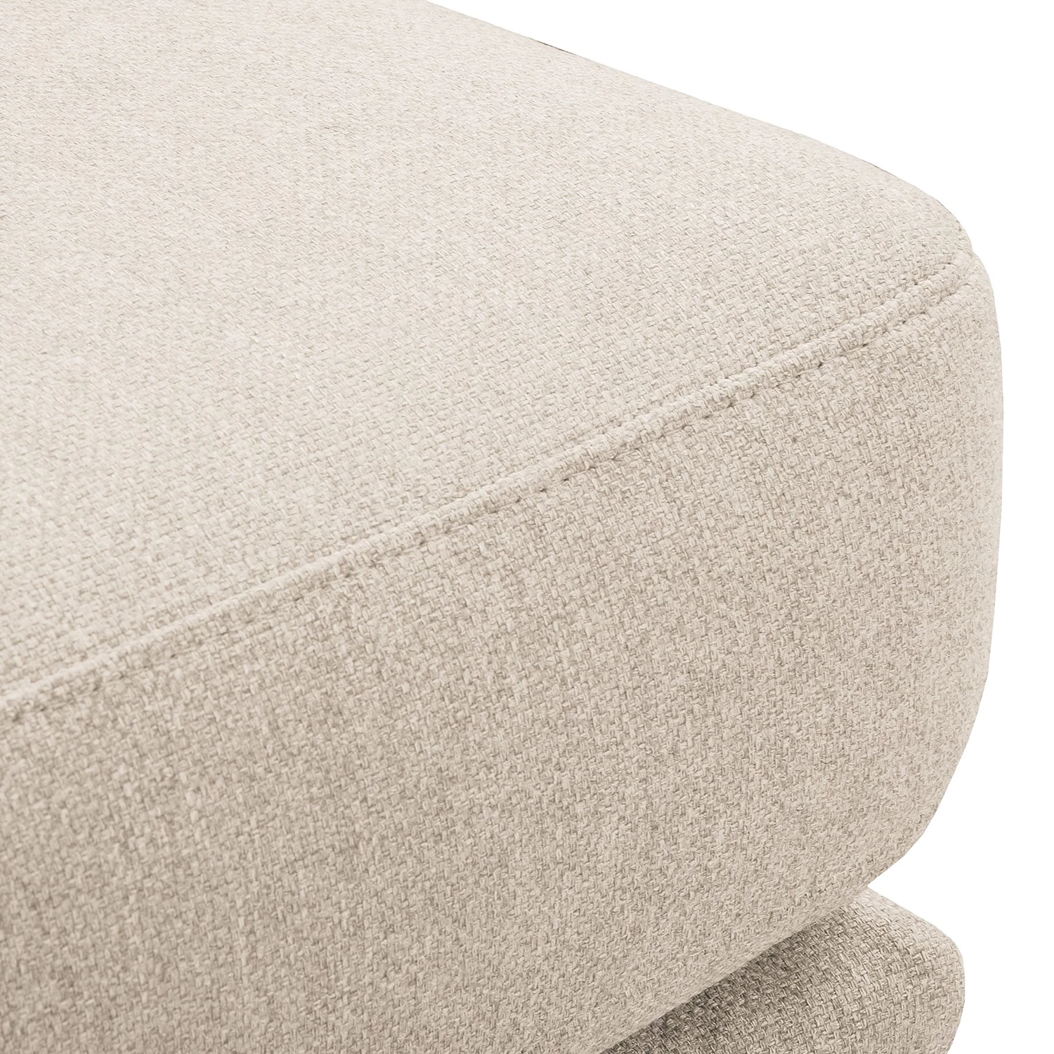 Fredriks Canapé d’angle Lurrip II - Tissu - Tissu Delea: Beige - Méridienne courte à gauche (vue de face) 7 Fredriks Canapé d’angle Lurrip II - Tissu - Tissu Delea: Beige - Méridienne courte à gauche (vue de face) – Image 7