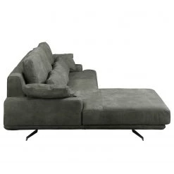 Ars manufacti Canapé d’angle Lurrip I - Cuir véritable - Anthracite - Méridienne courte à gauche (vue de face) -Canapés Soldes Magasin 1000179372 190813 17592601494 DETAILS P000000001000179372