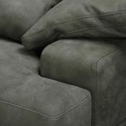 Ars manufacti Canapé d’angle Lurrip I - Cuir véritable - Anthracite - Méridienne courte à gauche (vue de face) -Canapés Soldes Magasin 1000179372 190813 17592601499 DETAILS P000000001000179372