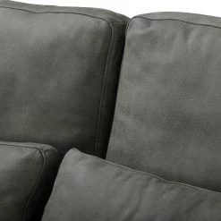 Ars manufacti Canapé d’angle Lurrip I - Cuir véritable - Anthracite - Méridienne courte à gauche (vue de face) -Canapés Soldes Magasin 1000179372 190813 17592601500 DETAILS P000000001000179372