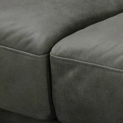 Ars manufacti Canapé d’angle Lurrip I - Cuir véritable - Anthracite - Méridienne courte à gauche (vue de face) -Canapés Soldes Magasin 1000179372 190813 17592601501 DETAILS P000000001000179372