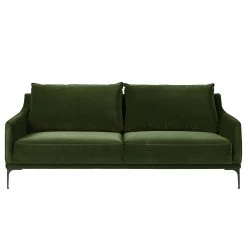 Studio Copenhagen Canapé Pouch (3 places) - Velours - Vert foncé -Canapés Soldes Magasin 1000179414 200207 10241700003 DETAILS P000000001000179414