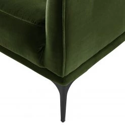 Studio Copenhagen Canapé Pouch (3 places) - Velours - Vert foncé -Canapés Soldes Magasin 1000179414 200207 10241700009 DETAILS P000000001000179414