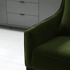 Studio Copenhagen Canapé Pouch (3 places) - Velours - Vert foncé -Canapés Soldes Magasin 1000179414 200320 15313100003 DETAILS P000000001000179414