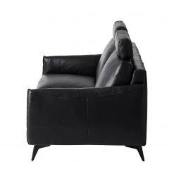 Studio Copenhagen Canapé Harlev (3 places) - Cuir véritable - Noir -Canapés Soldes Magasin 1000179415 200212 09292700006 DETAILS P000000001000179415