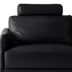 Studio Copenhagen Canapé Harlev (3 places) - Cuir véritable - Noir -Canapés Soldes Magasin 1000179415 200212 09292700008 DETAILS P000000001000179415