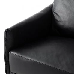 Studio Copenhagen Canapé Harlev (3 places) - Cuir véritable - Noir -Canapés Soldes Magasin 1000179415 200212 09292700009 DETAILS P000000001000179415