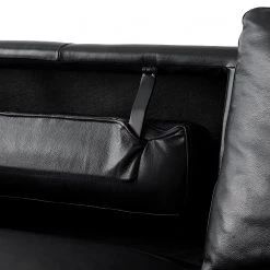 Studio Copenhagen Canapé Harlev (3 places) - Cuir véritable - Noir -Canapés Soldes Magasin 1000179415 200212 09292700012 DETAILS P000000001000179415