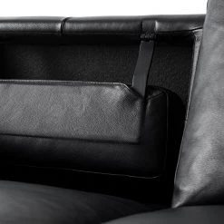 Studio Copenhagen Canapé Harlev (2 places) - Cuir véritable - Noir -Canapés Soldes Magasin 1000179417 200212 09292800036 DETAILS P000000001000179417