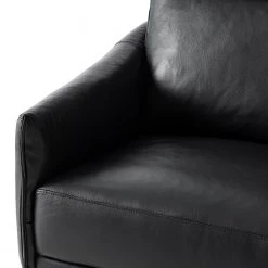 Studio Copenhagen Canapé Harlev (2 places) - Cuir véritable - Noir -Canapés Soldes Magasin 1000179417 200212 09292800037 DETAILS P000000001000179417