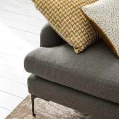 Studio Copenhagen Canapé Peritz (3 places) - Tissu - Gris / Beige -Canapés Soldes Magasin 1000179418 200324 14462100003 DETAILS P000000001000179418