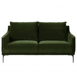 Studio Copenhagen Canapé Pouch (2 places) - Velours - Vert foncé -Canapés Soldes Magasin 1000179433 200207 10241800040 DETAILS P000000001000179433