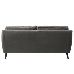 Jack & Alice Canapé Tennyson (3 places) - Velours - Gris -Canapés Soldes Magasin 1000180140 200727 14464400012 DETAILS P000000001000180140