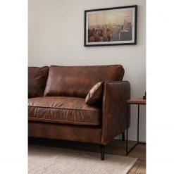 Ars manufacti Canapé Quesada (3 places) - Cuir - Marron 27 Ars manufacti Canapé Quesada (3 places) - Cuir - Marron -Canapés Soldes Magasin 1000180893 200724 14201700004 DETAILS P000000001000180893