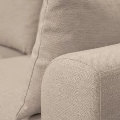 Maison Belfort Canapé d’angle Breves - Tissage à plat - Beige - Méridienne longue à droite (vue de face) -Canapés Soldes Magasin 1000181414 190911 09331101760 DETAILS P000000001000181414