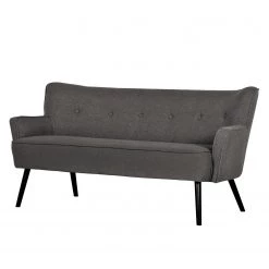 Mørteens Banquette Kissing - Tissu - Noir - Largeur : 150 cm