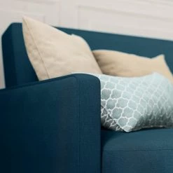 Mørteens Canapé convertible Borrby - Tissu - Bleu marine -Canapés Soldes Magasin 1000182529 191212 13383000033 DETAILS P000000001000182529