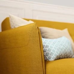 Mørteens Canapé convertible Asbro I - Tissu - Jaune -Canapés Soldes Magasin 1000182530 191212 13383300046 DETAILS P000000001000182530