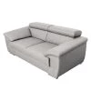 Modoform Canapé Swain (2 places) - Tissu - Gris clair