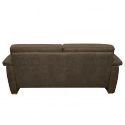 Modoform Canapé Picabu (2 places) - Aspect cuir vieilli - Marron foncé -Canapés Soldes Magasin 1000183090 191111 17580900266 DETAILS P000000001000183090