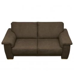 Modoform Canapé Picabu (2 places) - Aspect cuir vieilli - Marron foncé -Canapés Soldes Magasin 1000183090 191111 17580900267 DETAILS P000000001000183090