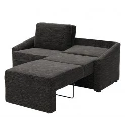 Modoform Canapé convertible Rifton III - Tissu structuré - Noir -Canapés Soldes Magasin 1000183169 190927 15233300499 DETAILS P000000001000183169