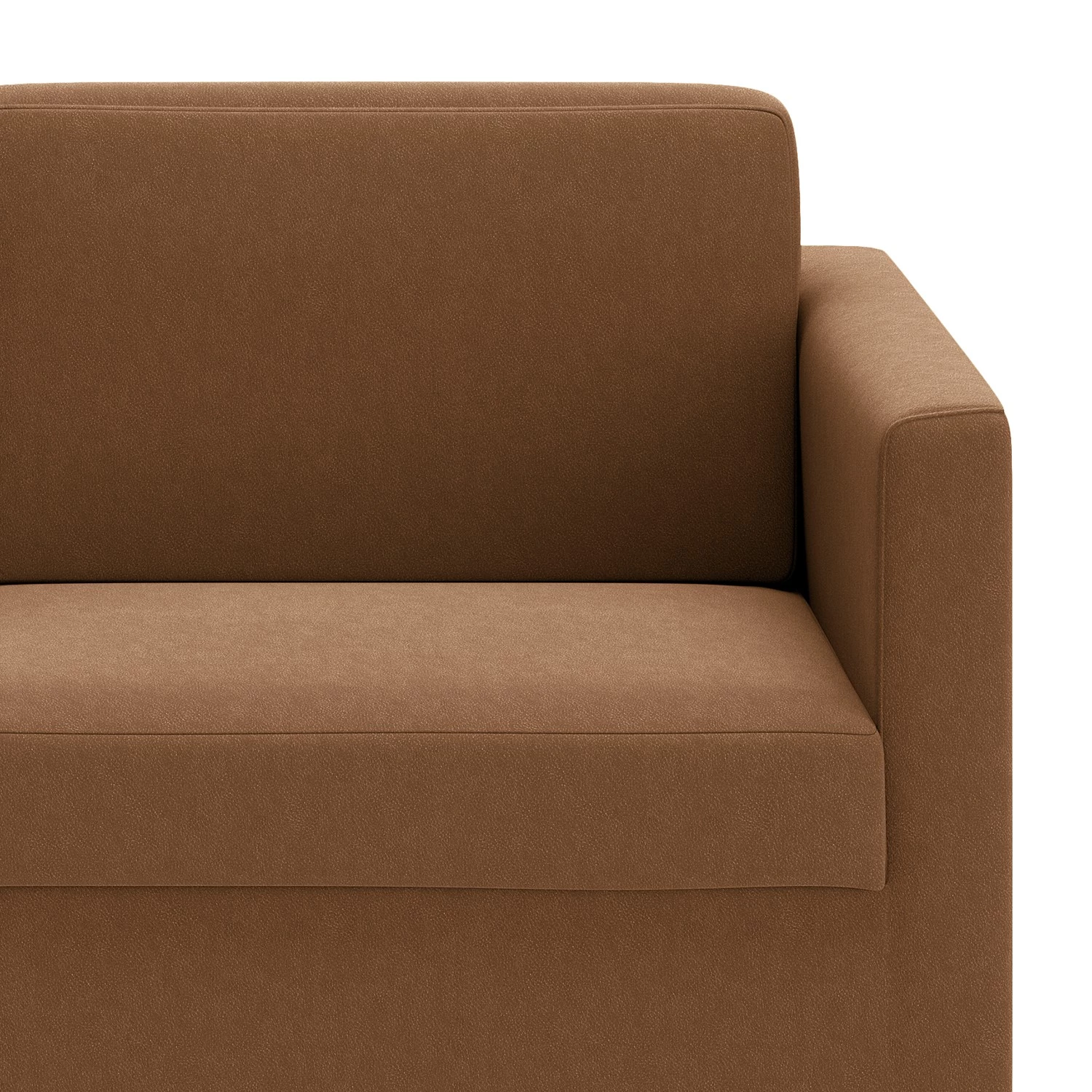 Loftscape Canapé Deven I (2 places) - Cuir véritable - Brun 8 Loftscape Canapé Deven I (2 places) - Cuir véritable - Brun – Image 8