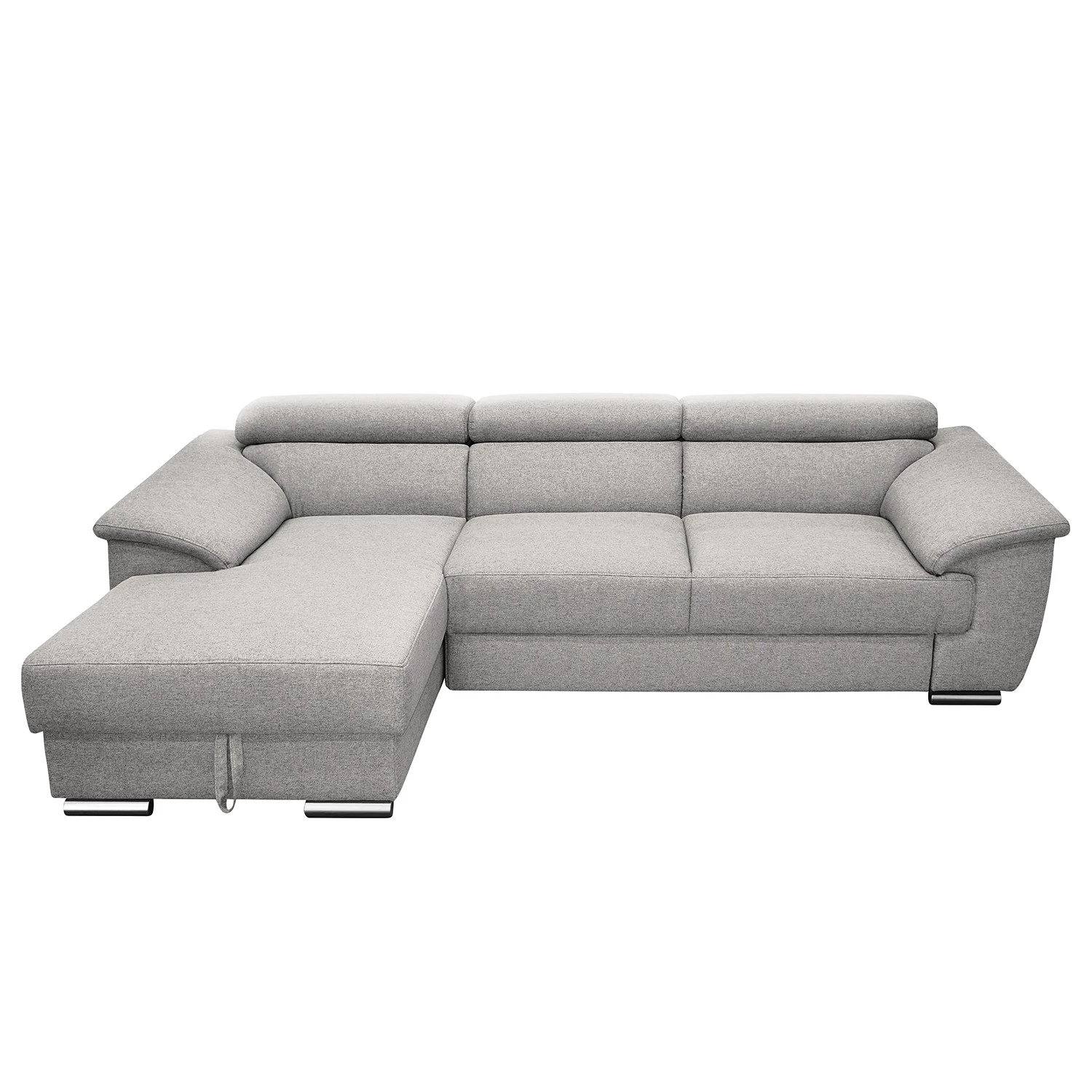 Fredriks Canapé d’angle Swain - Tissu - Gris clair - Méridienne courte à gauche (vue de face) - Sans fonction 1 Fredriks Canapé d’angle Swain - Tissu - Gris clair - Méridienne courte à gauche (vue de face) - Sans fonction