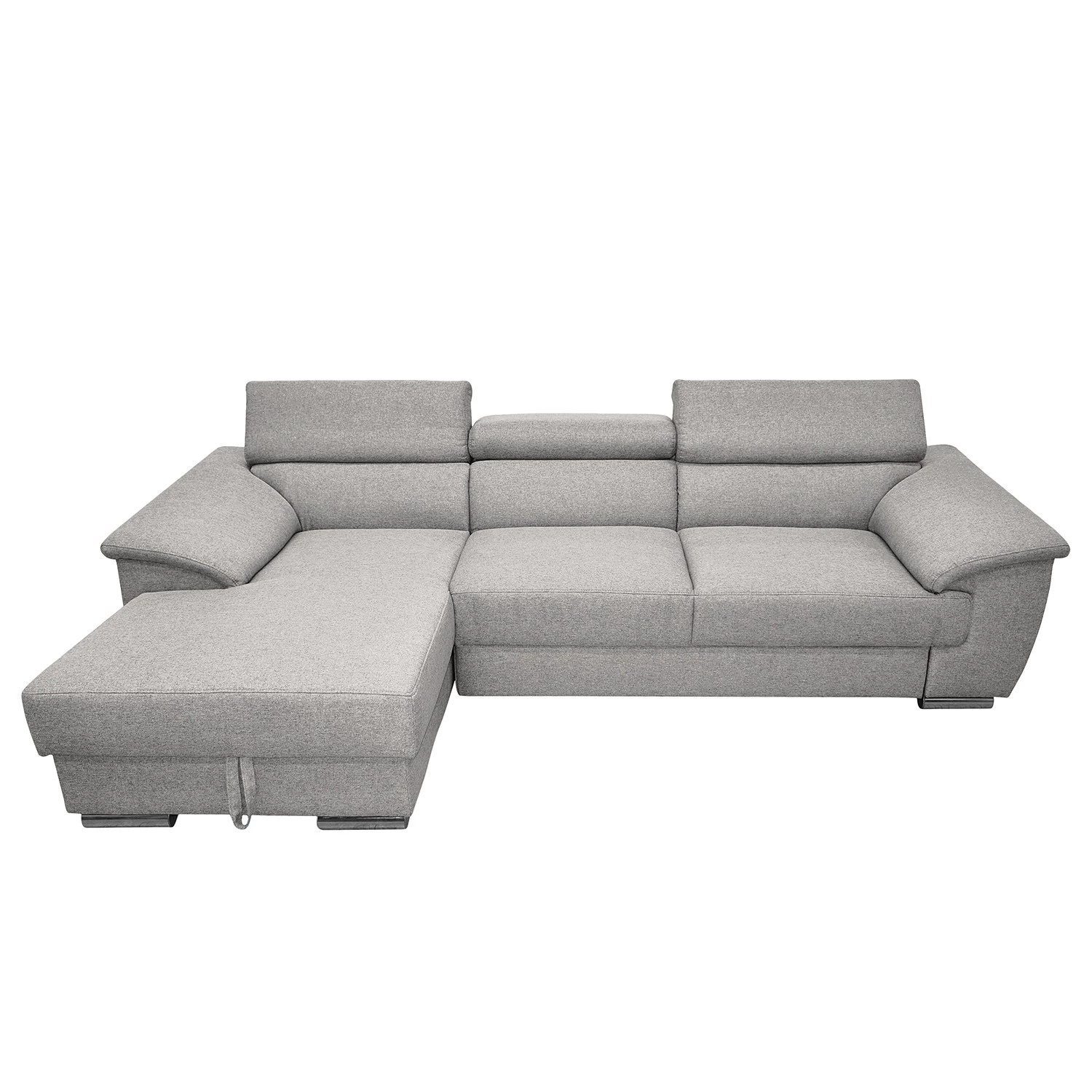 Fredriks Canapé d’angle Swain - Tissu - Gris clair - Méridienne courte à gauche (vue de face) - Sans fonction 3 Fredriks Canapé d’angle Swain - Tissu - Gris clair - Méridienne courte à gauche (vue de face) - Sans fonction – Image 3