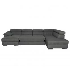 Modoform Canapé panoramique Swain - Tissu - Anthracite - Méridienne courte à gauche (vue de face) - Avec fonction couchage 15 Modoform Canapé panoramique Swain - Tissu - Anthracite - Méridienne courte à gauche (vue de face) - Avec fonction couchage -Canapés Soldes Magasin 1000183420 191111 17585300731 DETAILS P000000001000183420