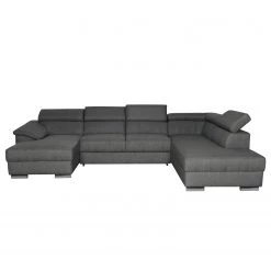 Modoform Canapé panoramique Swain - Tissu - Anthracite - Méridienne courte à gauche (vue de face) - Avec fonction couchage 16 Modoform Canapé panoramique Swain - Tissu - Anthracite - Méridienne courte à gauche (vue de face) - Avec fonction couchage -Canapés Soldes Magasin 1000183420 191111 17585300732 DETAILS P000000001000183420