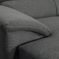 Modoform Canapé panoramique Swain - Tissu - Anthracite - Méridienne courte à gauche (vue de face) - Avec fonction couchage 23 Modoform Canapé panoramique Swain - Tissu - Anthracite - Méridienne courte à gauche (vue de face) - Avec fonction couchage -Canapés Soldes Magasin 1000183420 191111 17585400739 DETAILS P000000001000183420