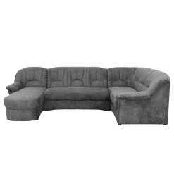 Modoform Canapé panoramique Wells - Tissage à plat - Gris - Méridienne courte à gauche / longue à droite (vue de face) - Sans fonction -Canapés Soldes Magasin 1000183513 191111 17593501247 DETAILS P000000001000183513