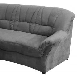 Modoform Canapé panoramique Wells - Tissage à plat - Gris - Méridienne courte à gauche / longue à droite (vue de face) - Sans fonction -Canapés Soldes Magasin 1000183513 191111 17593501253 DETAILS P000000001000183513