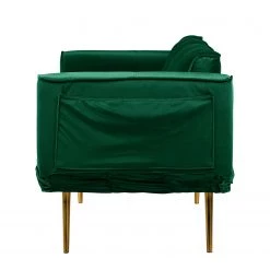 Jack & Alice Canapé convertible Behram III - Velours - Vert foncé 31 Jack & Alice Canapé convertible Behram III - Velours - Vert foncé -Canapés Soldes Magasin 1000183953 200204 08555500039 DETAILS P000000001000183953