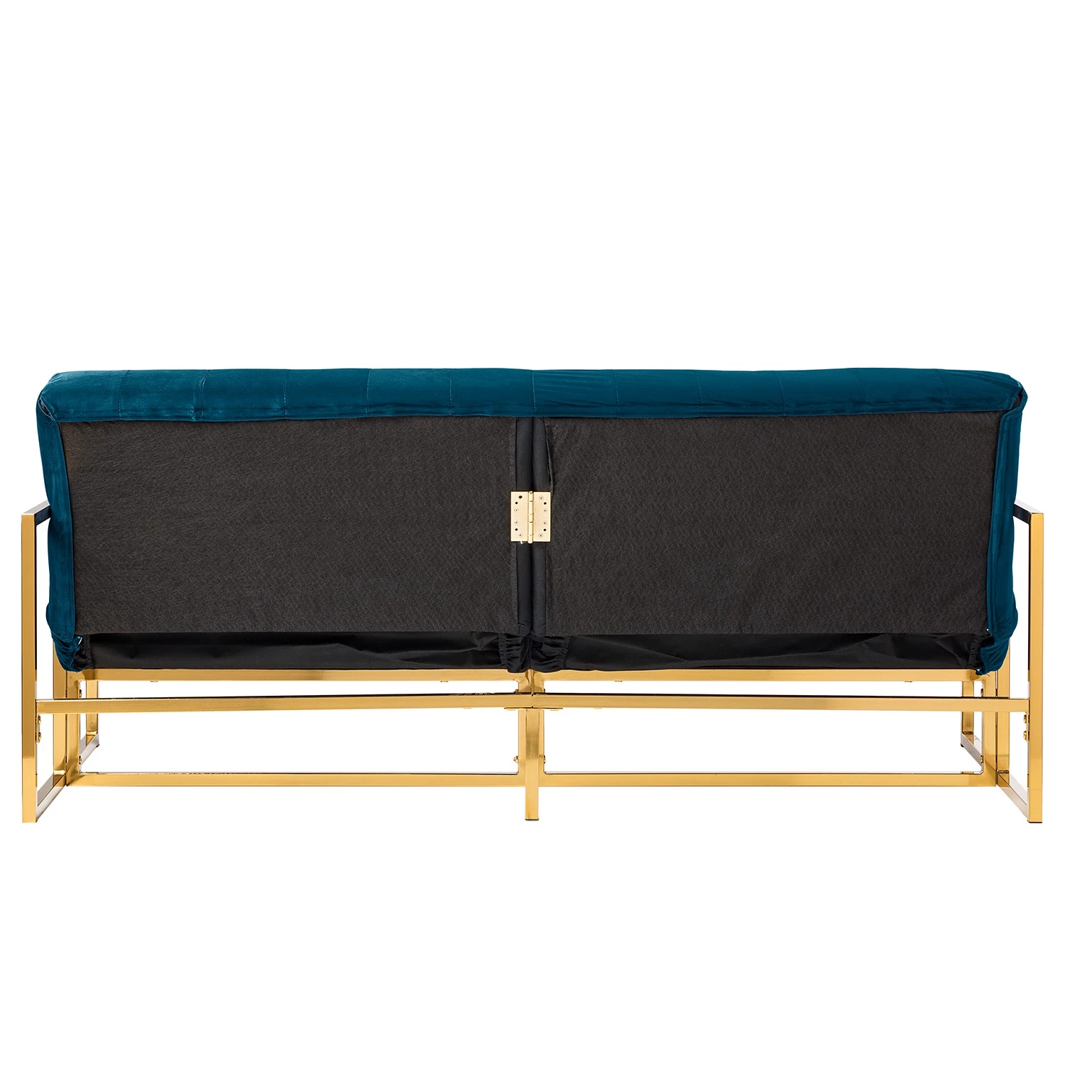 Jack & Alice Canapé convertible Cocora I - Velours - Bleu marine 7 Jack & Alice Canapé convertible Cocora I - Velours - Bleu marine – Image 7