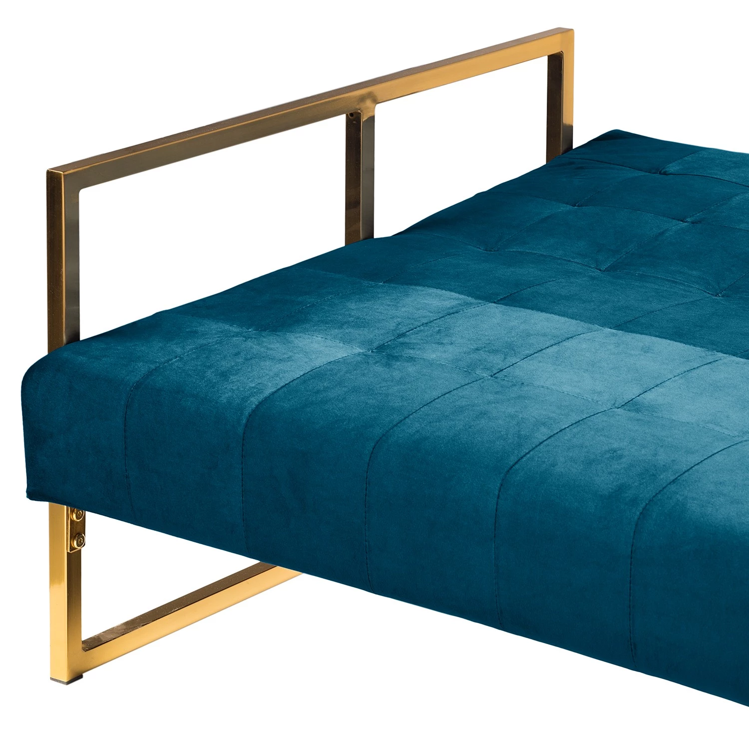 Jack & Alice Canapé convertible Cocora I - Velours - Bleu marine 11 Jack & Alice Canapé convertible Cocora I - Velours - Bleu marine – Image 11