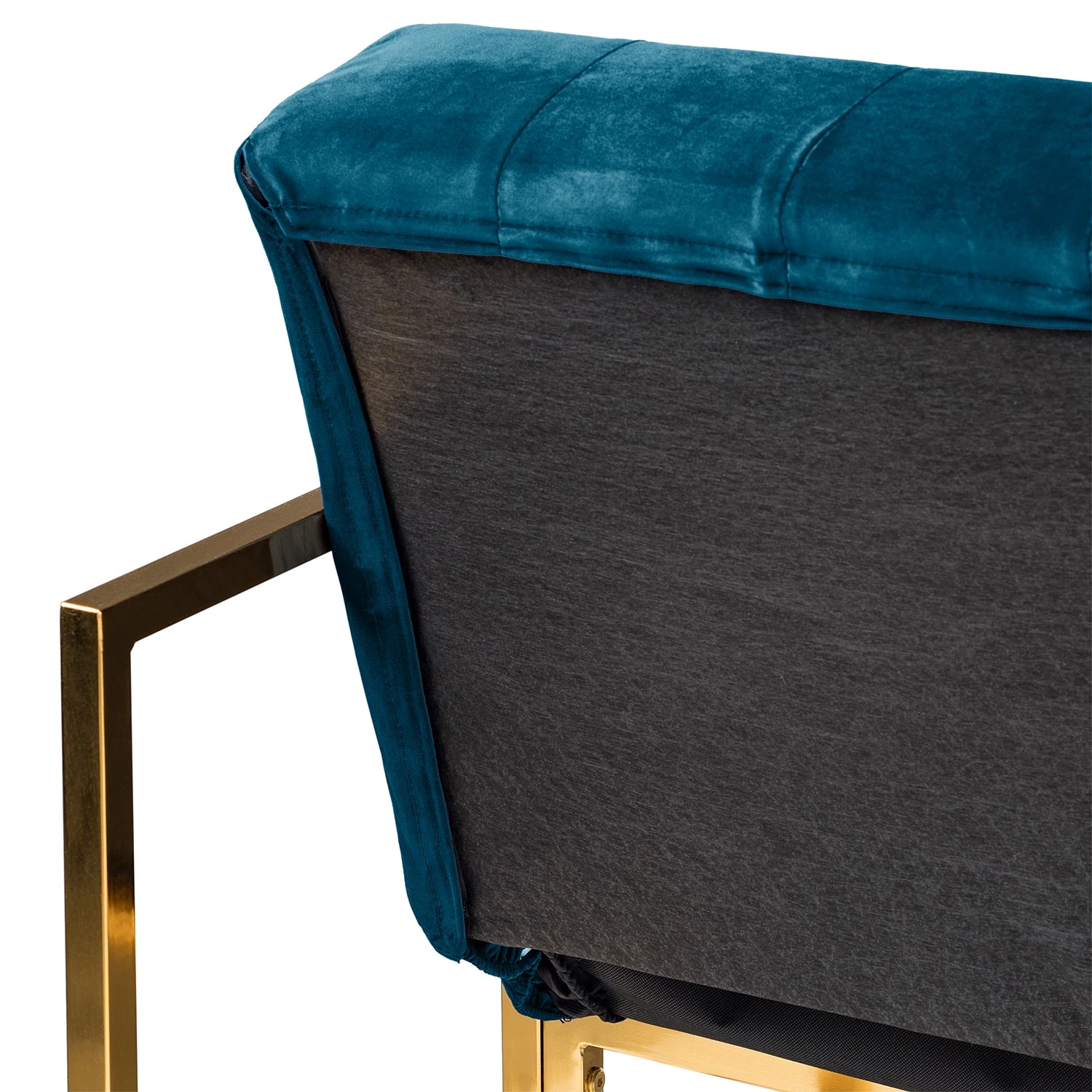 Jack & Alice Canapé convertible Cocora I - Velours - Bleu marine 12 Jack & Alice Canapé convertible Cocora I - Velours - Bleu marine – Image 12