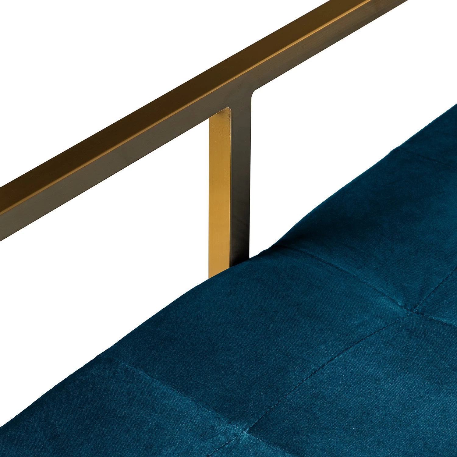 Jack & Alice Canapé convertible Cocora I - Velours - Bleu marine 13 Jack & Alice Canapé convertible Cocora I - Velours - Bleu marine – Image 13