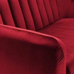 Norrwood Canapé Polva I (2 places) - Velours - Velours Ravi: Rouge 21 Norrwood Canapé Polva I (2 places) - Velours - Velours Ravi: Rouge -Canapés Soldes Magasin 1000184992 190903 16053201206 DETAILS P000000001000184992