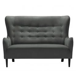 Norrwood Canapé Leke I (2 places) - Tissu - Microfibre Sela: Gris foncé -Canapés Soldes Magasin 1000185085 190903 16064202175 DETAILS P000000001000185085