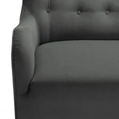 Norrwood Canapé Leke I (2 places) - Tissu - Microfibre Sela: Gris foncé -Canapés Soldes Magasin 1000185085 190903 16064202179 DETAILS P000000001000185085