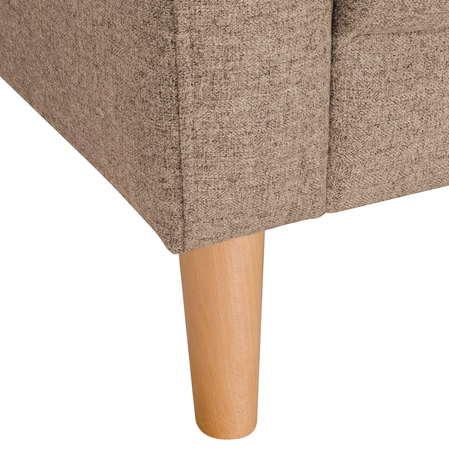 Norrwood Canapé Bette I (3 places) - Tissu - Cappuccino 10 Norrwood Canapé Bette I (3 places) - Tissu - Cappuccino – Image 10