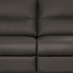 Modoform Canapé Lamexa I (2 places) - Cuir véritable - Gris foncé - Sans fonction -Canapés Soldes Magasin 1000185324 190917 17060300271 DETAILS P000000001000185324