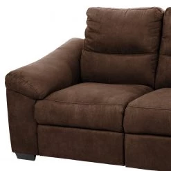 Modoform Canapé Lamexa II (2 places) - Microfibre - Mocca - Fonction relaxation -Canapés Soldes Magasin 1000185417 190917 17071601060 DETAILS P000000001000185417