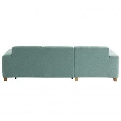 Ars Natura Canapé d’angle Roblin III - Tissu - Gris menthe - Méridienne courte à gauche (vue de face) - Fonction couchage -Canapés Soldes Magasin 1000186875 210323 15282302403 DETAILS P000000001000186875