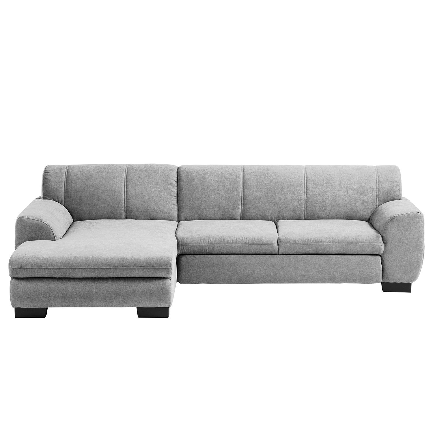 Loftscape Canapé d’angle Lefroy II - Tissu - Granit - Méridienne courte à gauche (vue de face) - Sans fonction 6 Loftscape Canapé d’angle Lefroy II - Tissu - Granit - Méridienne courte à gauche (vue de face) - Sans fonction – Image 6