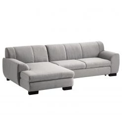 Loftscape Canapé d’angle Lefroy I - Tissu - Gris clair - Méridienne courte à gauche (vue de face) - Fonction couchage -Canapés Soldes Magasin 1000186899 200204 16352101271 DETAILS P000000001000186899